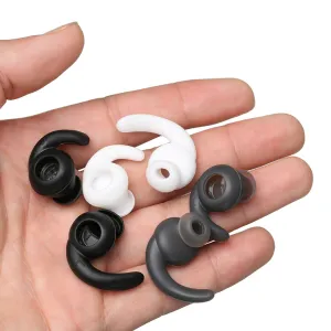 3 Pairs S/M/L Silicone Earbuds Cover With Ear Hook For Sports Bluetooth Headset Earphone Accessories