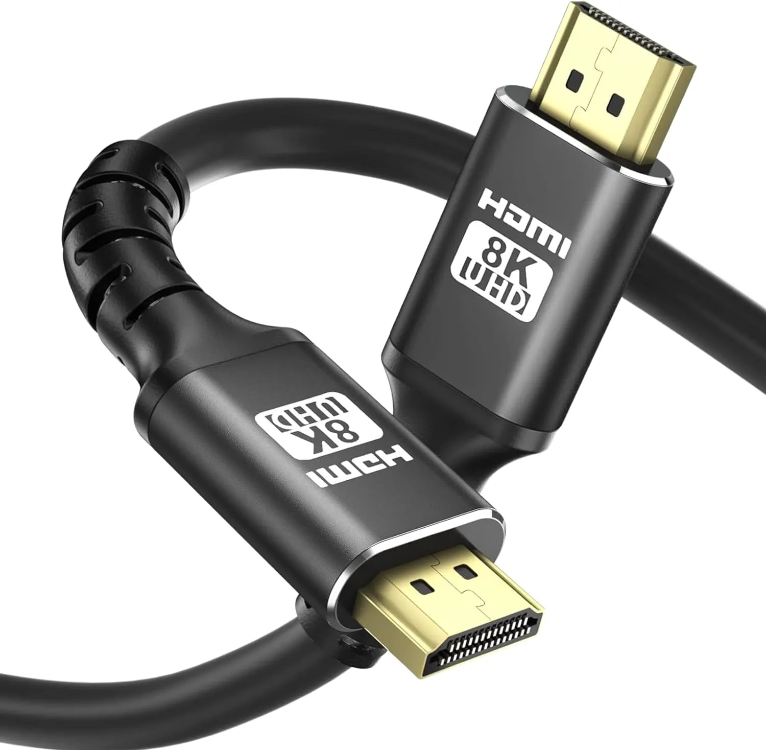 8K HDMI Cable 2.1 Durable Wire Lead 120 FPS 4K@60HZ VRR Dynamic HDR eARC 48Gbps