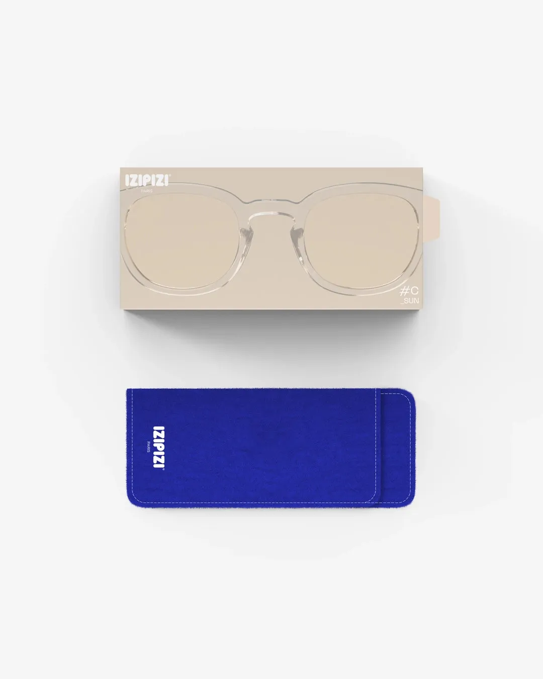 Adult Shape #C The Retro - Paper Note Beige - نظارات