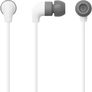 AIAIAI Pipe Earphones with One Button Mic | White