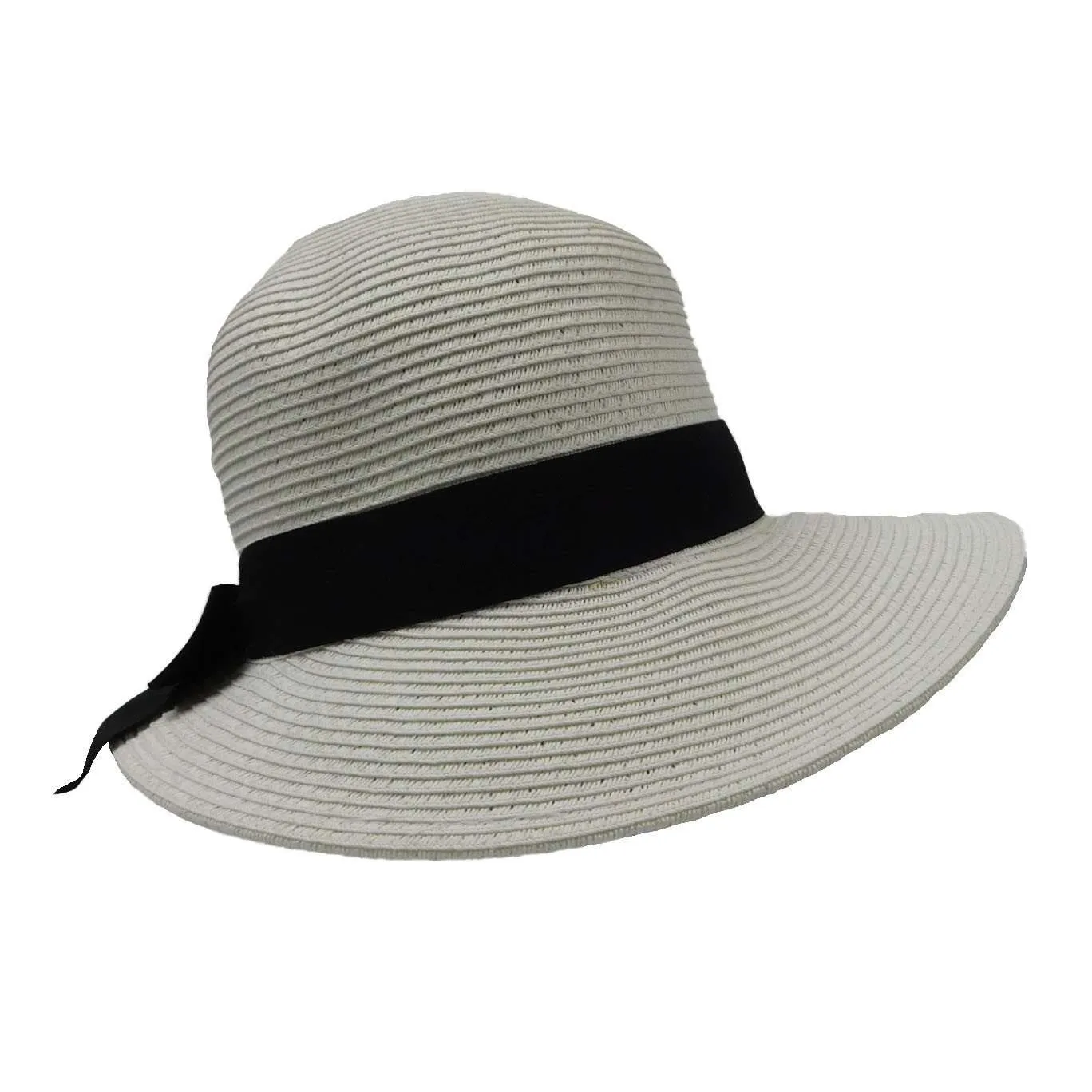 Asymmetrical Brim Summer Hat - Jeanne Simmons Hats