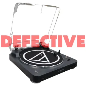 Audio-Technica Wireless Belt-Drive Stereo Turntable - Black (AT-LP60-BT)