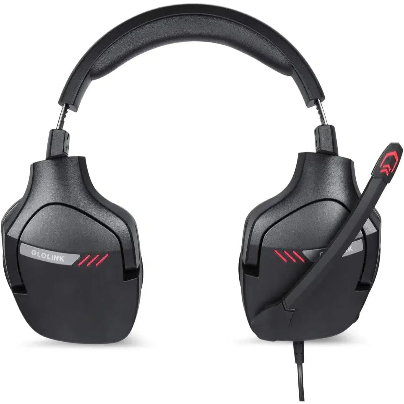 Black Stinger Wired Gaming Headset (Black) - GLOLINK