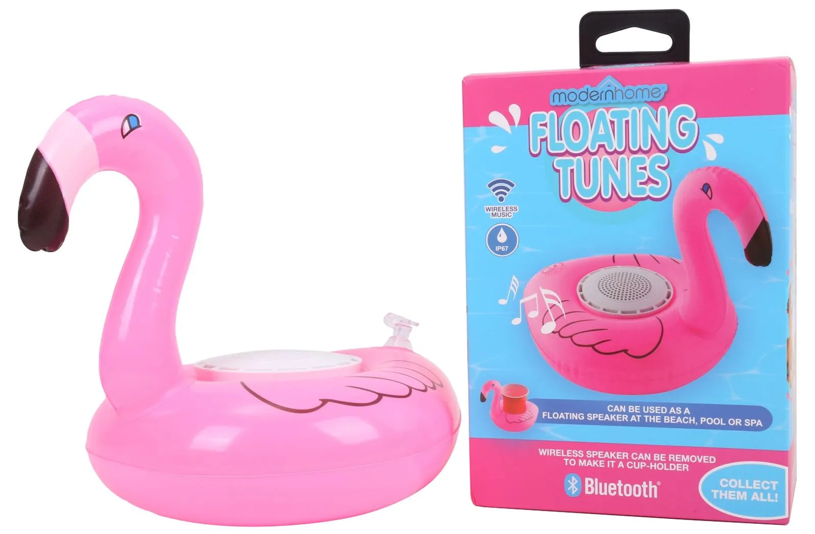 Bluetooth Floating Speaker With Flamingo Holder