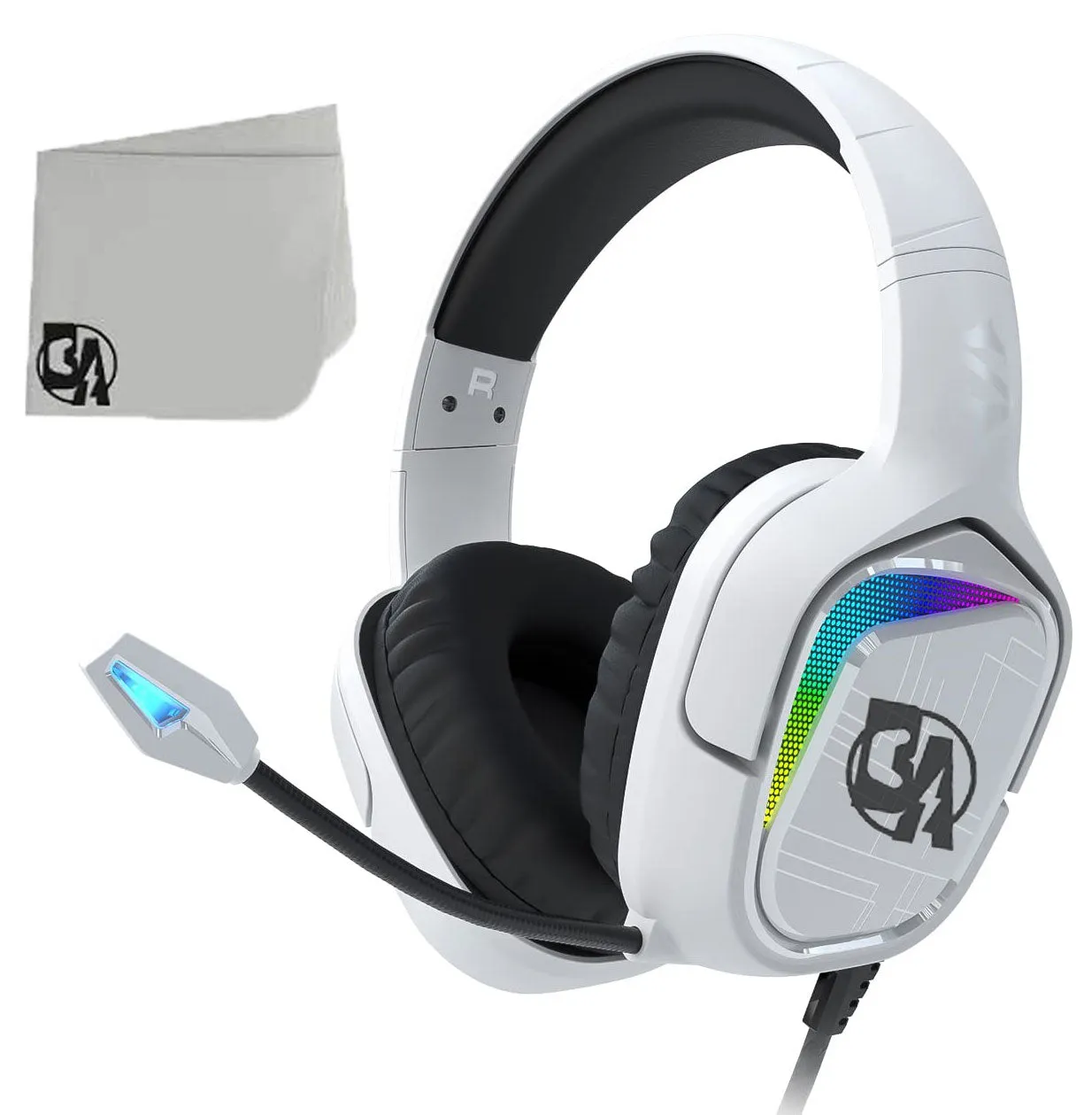 BOLT AXTION Gaming Headset with Ultra-Clear Bendable Mic 50mm Dynamic Drivers