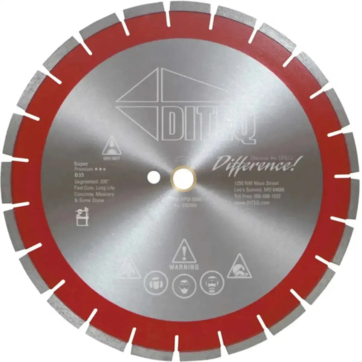 Diteq B35 Silent Core Brick & Block Blade