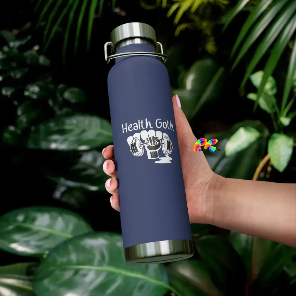 Health Goth 22floz Vacuum Insulated Water Bottle