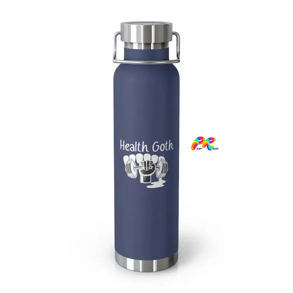 Health Goth 22floz Vacuum Insulated Water Bottle