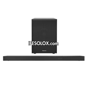 Hisense U5120G 5.1.2Ch 510W Bluetooth 4K UHD Sound Bar with Wireless Subwoofer   Dolby Atmos - Brand New