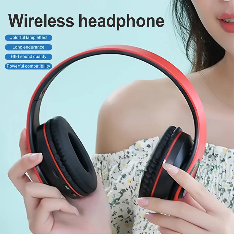 Illuminate Your Sound Matte Appearance Fully Wrapped Ear B39 Head-mounted Wireless Headset