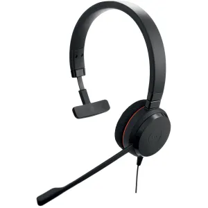 Jabra Evolve 20 Ms Mono - Headset - On-Ear - Wired - Usb - Certified For Skype For Business