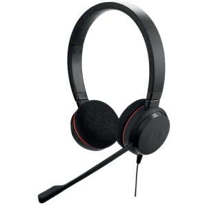 Jabra Evolve 20 Ms Stereo - Headset - On-Ear - Wired - Usb - Certified For Skype For Business