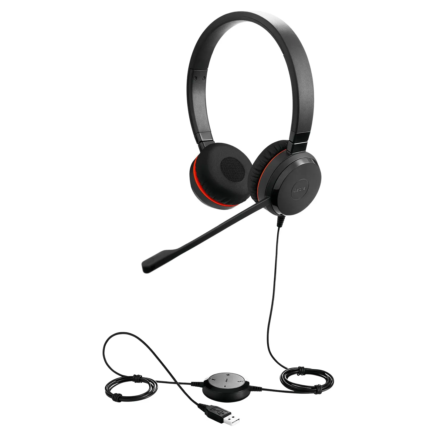 Jabra Evolve 20Se Ms Stereo - Special Edition - Headset - On-Ear - Wired - Usb - Certified For Skype For Business