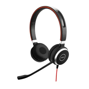 Jabra Evolve 40 Ms Stereo - Headset - On-Ear - Wired