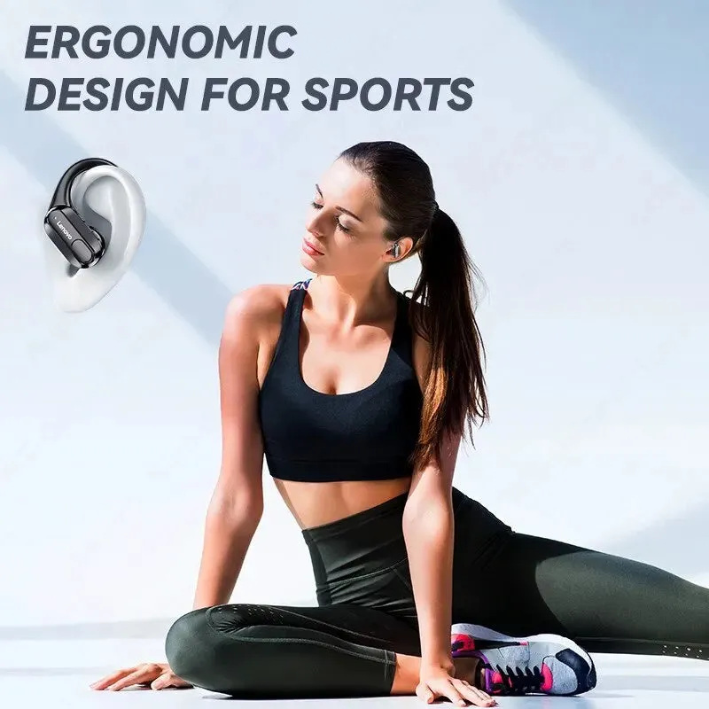 Lenovo XT80 Sports Wireless Headphones – HiFi Sound, LED Display, Mic