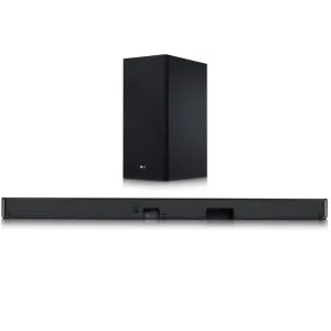 LG SL5Y 2.1Ch 400W Bluetooth Sound Bar with Wireless Subwoofer - Brand New