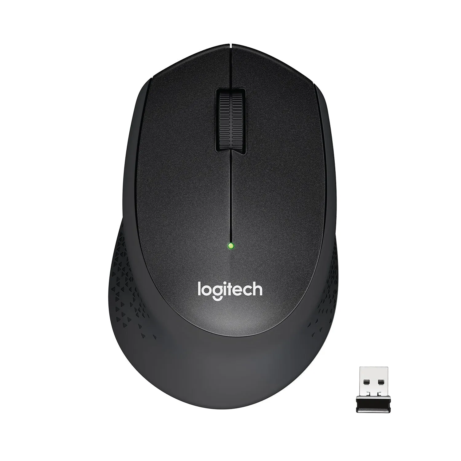 Logitech M330 Silent Plus - Mouse - 2.4 Ghz - Black