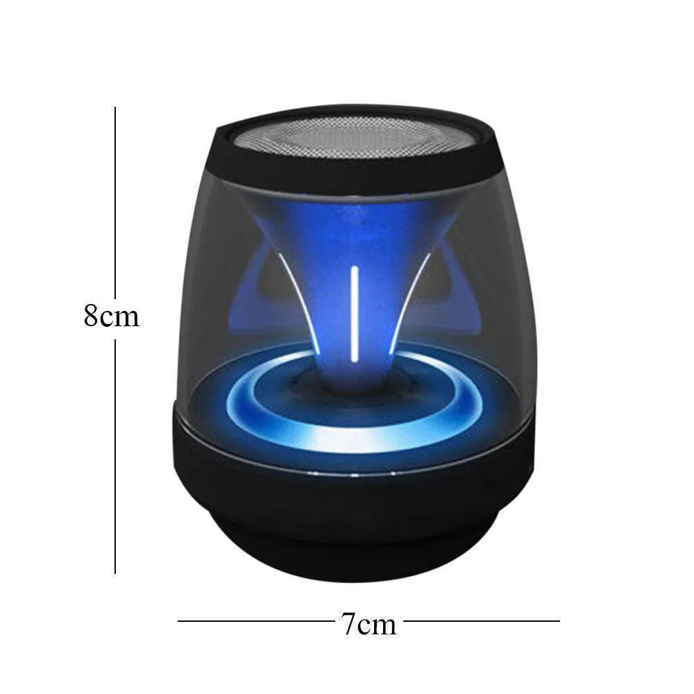 Mini Portable LED Colorful Bluetooth Speaker