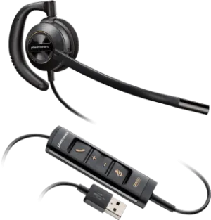 Plantronics ENCOREPRO HW535 Over the Ear USB Headset 203446-01