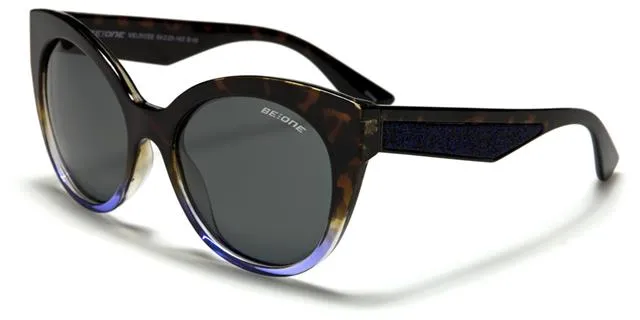 Polarised Womens Retro Vintage Cat Eye Sunglasses Polarized Lens