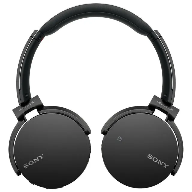 Sony Over-Ear Sound Isolating Wireless Headphones with Mic (MDRXB650BT/B) - Black