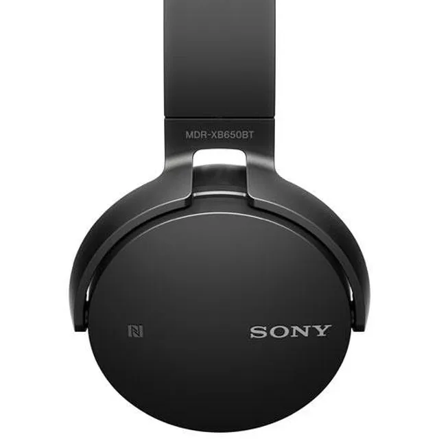 Sony Over-Ear Sound Isolating Wireless Headphones with Mic (MDRXB650BT/B) - Black