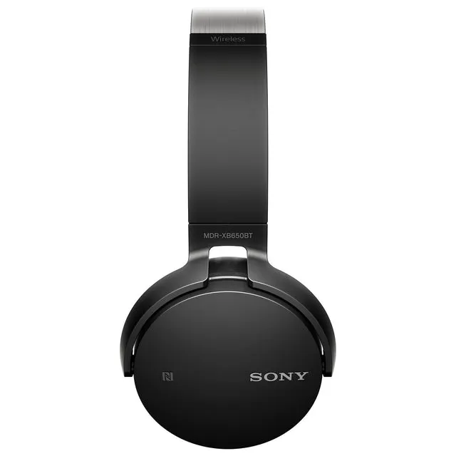 Sony Over-Ear Sound Isolating Wireless Headphones with Mic (MDRXB650BT/B) - Black