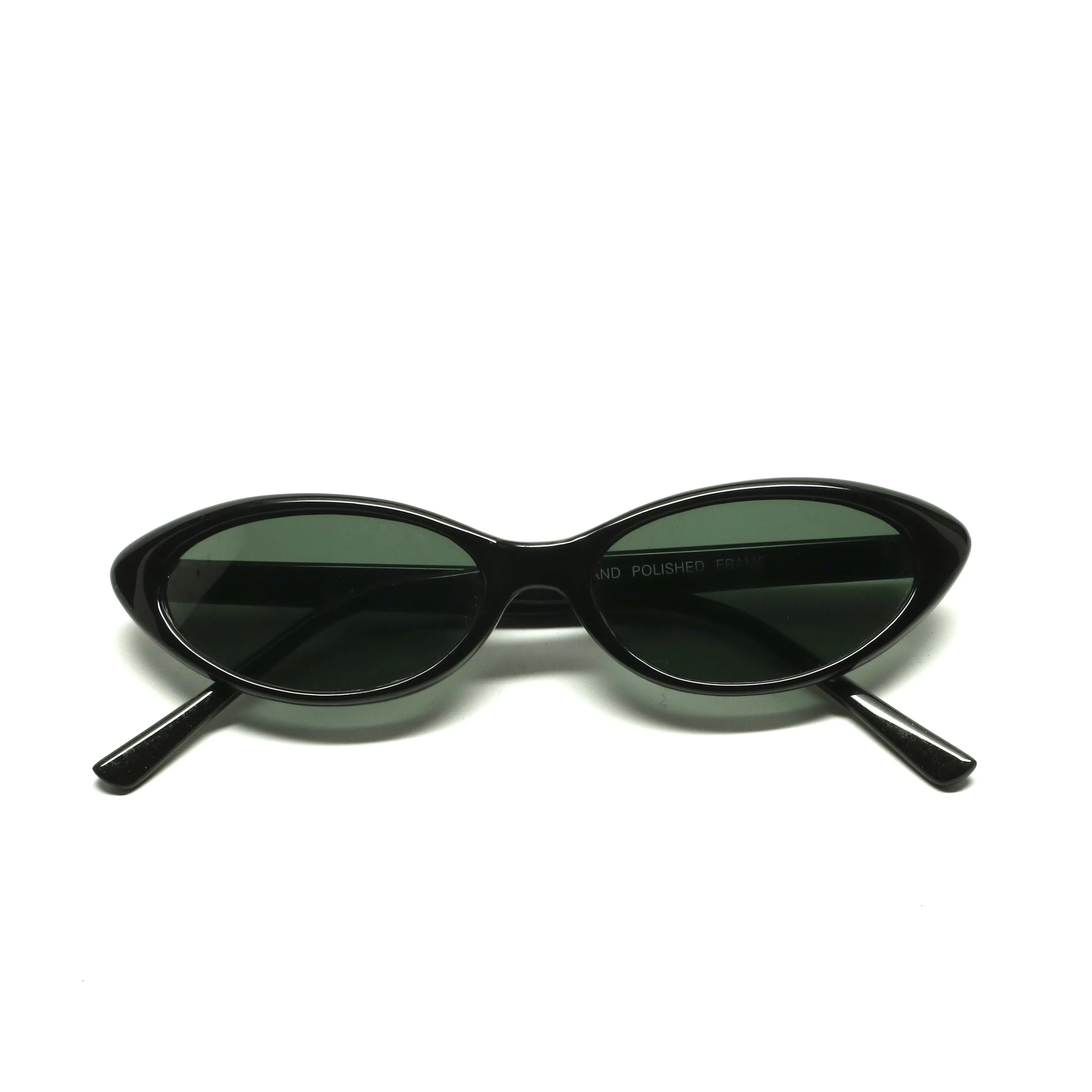 //Style 19// Vintage 90s ModSmall Size Narrow Frame - Black