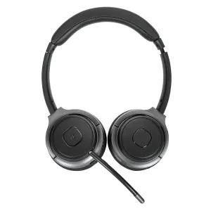 Targus Aeh104gl - Headset - On-Ear - Convertible - Bluetooth - Wireless, Wired - 3.5 Mm Jack - Noise Isolating - Black